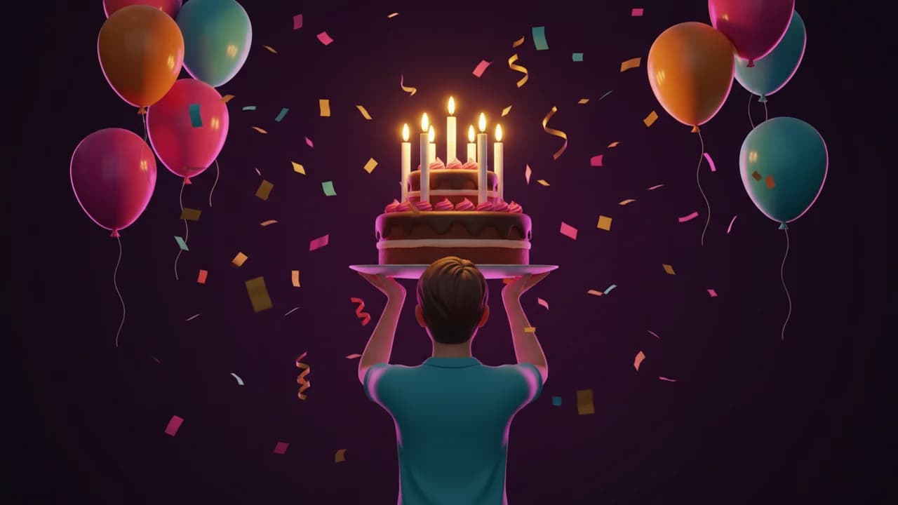 AI Birthday Party Video Effect