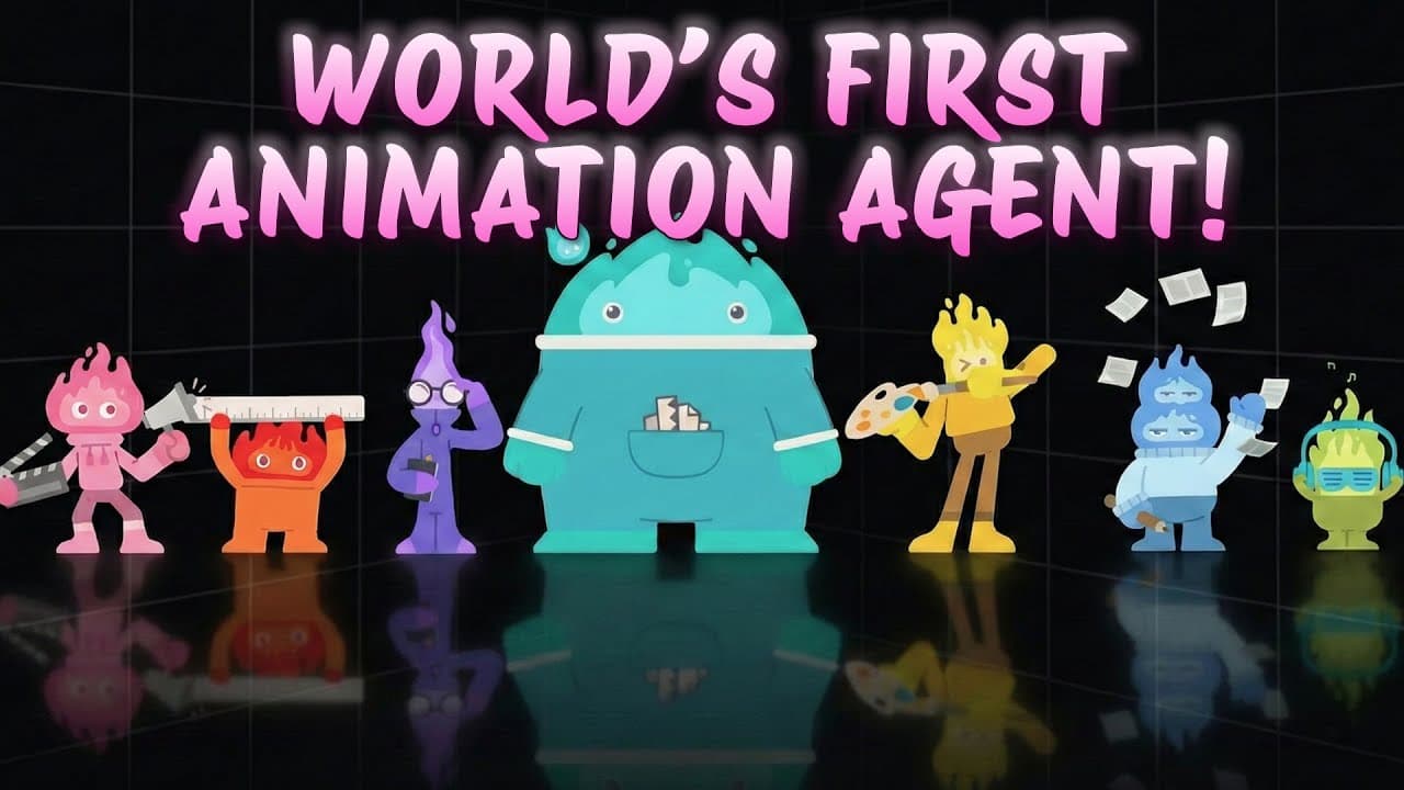 Animation agent lineup visual